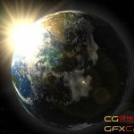 ae模板-军事地球飞行路径 videohive earth zoom pack