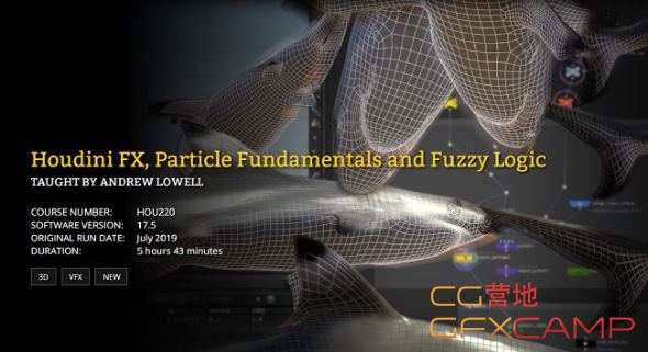 Houdini粒子逻辑群体动画教程fxphd Hou2 Houdini Fx Particle Fundamentals And Fuzzy Logic 龋齿一号gfxcamp