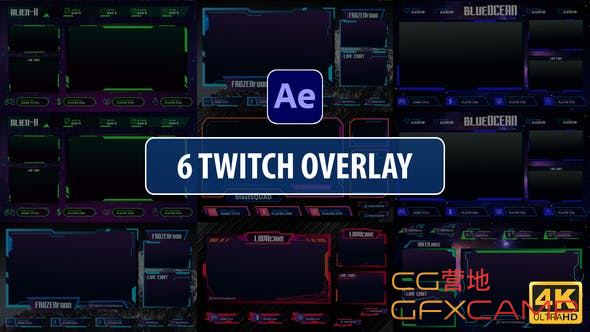 Ae Twitch Overlay Stream Gfxcamp